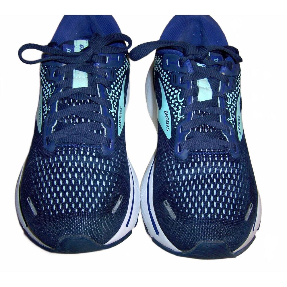 Women's Brooks Ghost 14 Running Shoes Peacoat - US 7.5 M - Picture 3 of 9